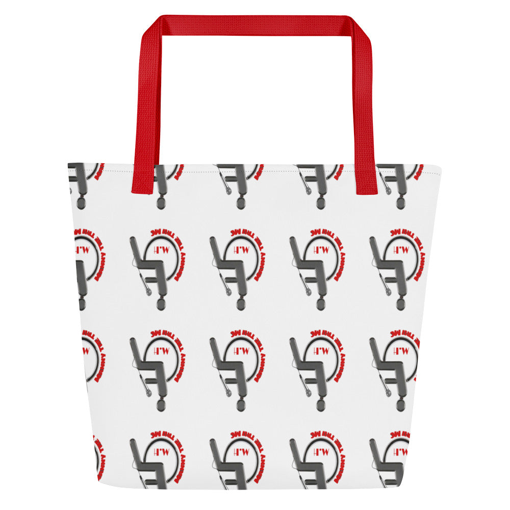 THE TRU MC SQUAD All-Over Print Large Tote Bag