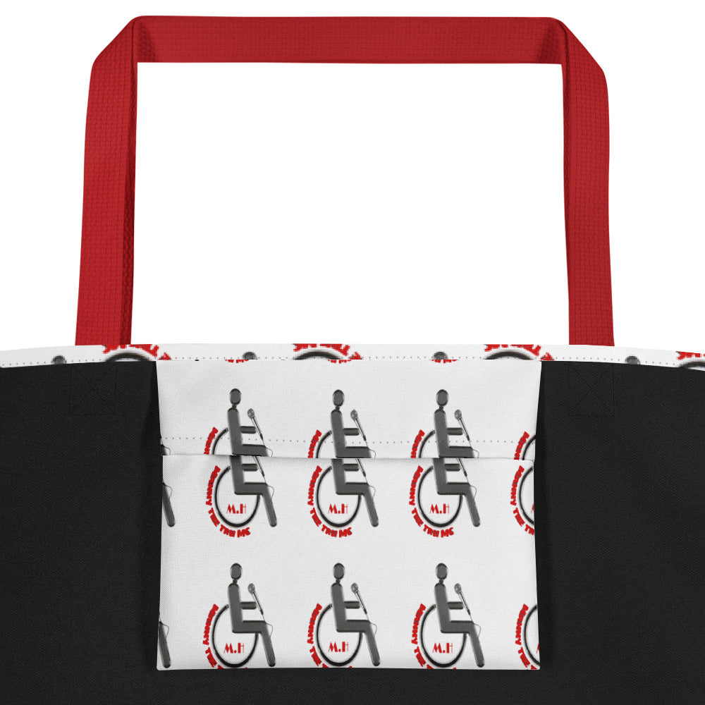 THE TRU MC SQUAD All-Over Print Large Tote Bag