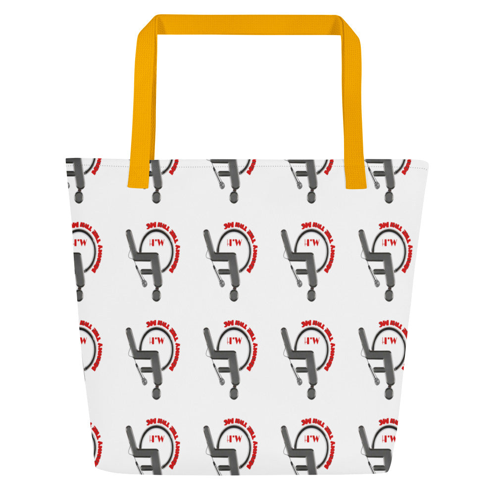 THE TRU MC SQUAD All-Over Print Large Tote Bag
