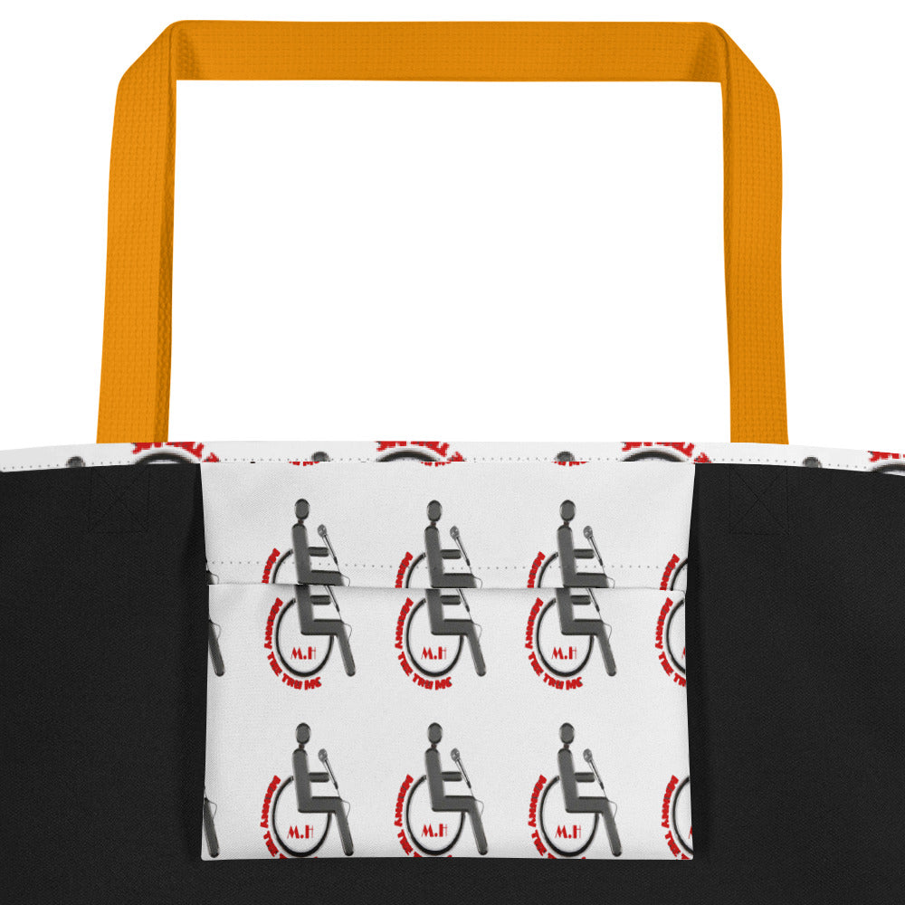 THE TRU MC SQUAD All-Over Print Large Tote Bag