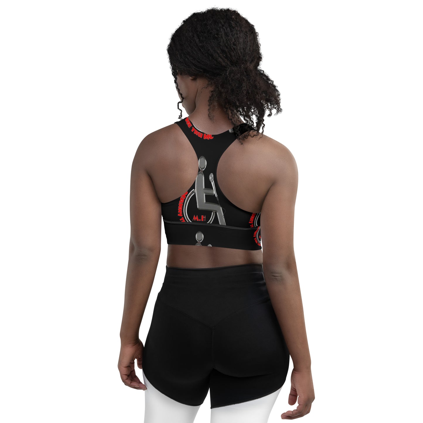 MANNY THE TRU MC Longline sports bra