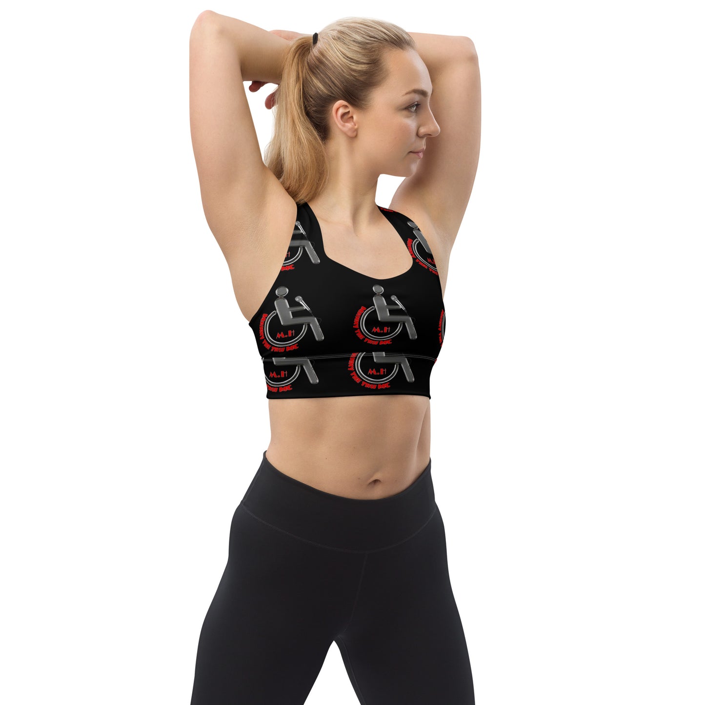 MANNY THE TRU MC Longline sports bra
