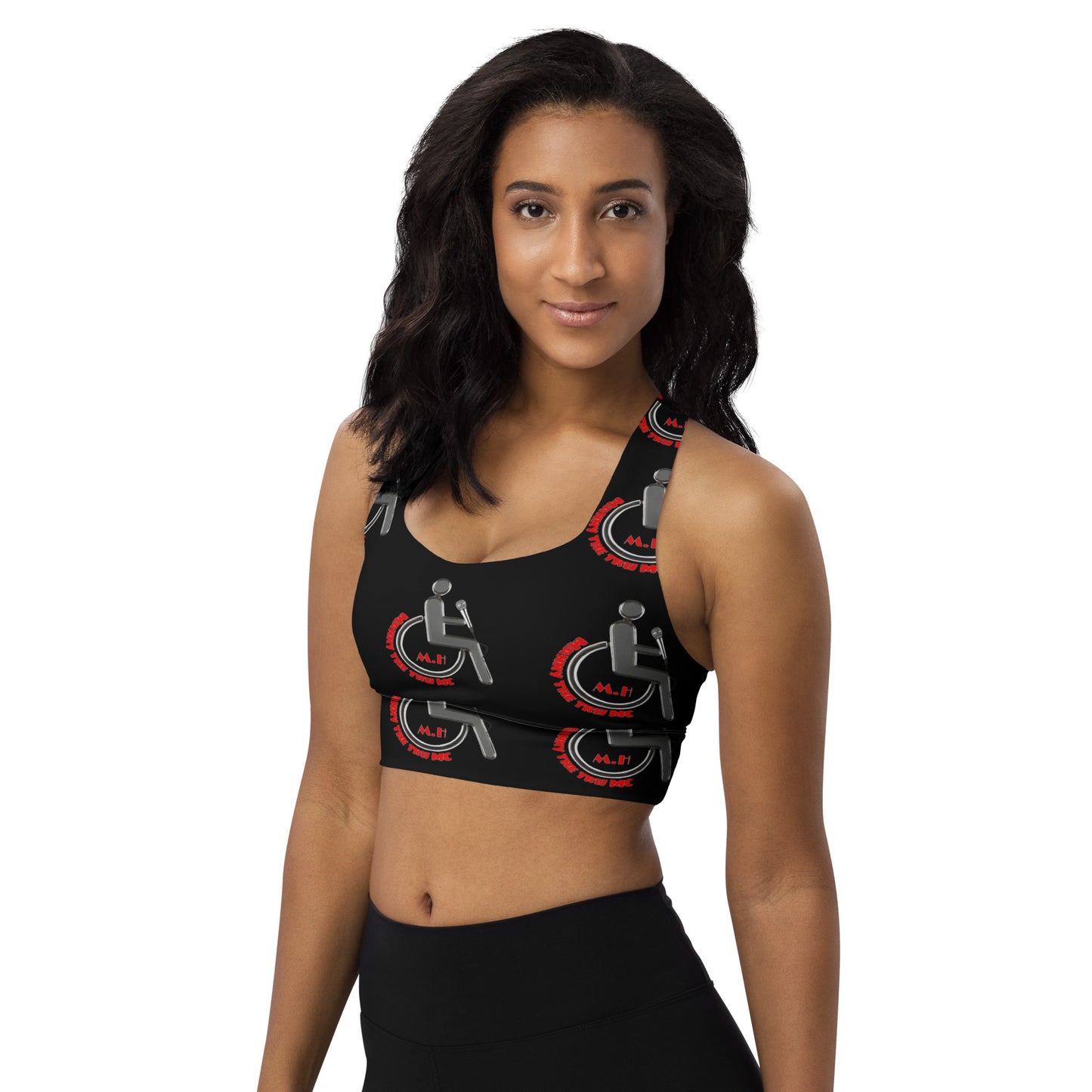 MANNY THE TRU MC Longline sports bra