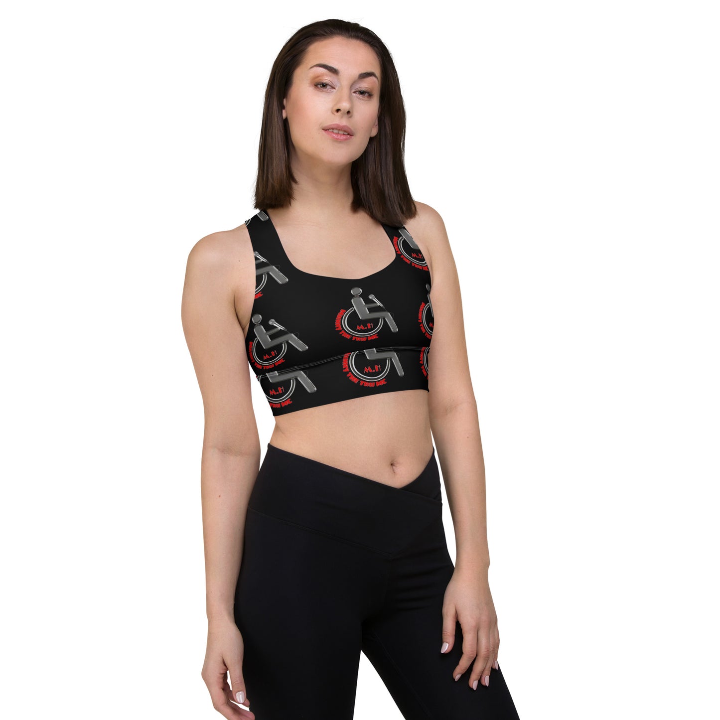 MANNY THE TRU MC Longline sports bra