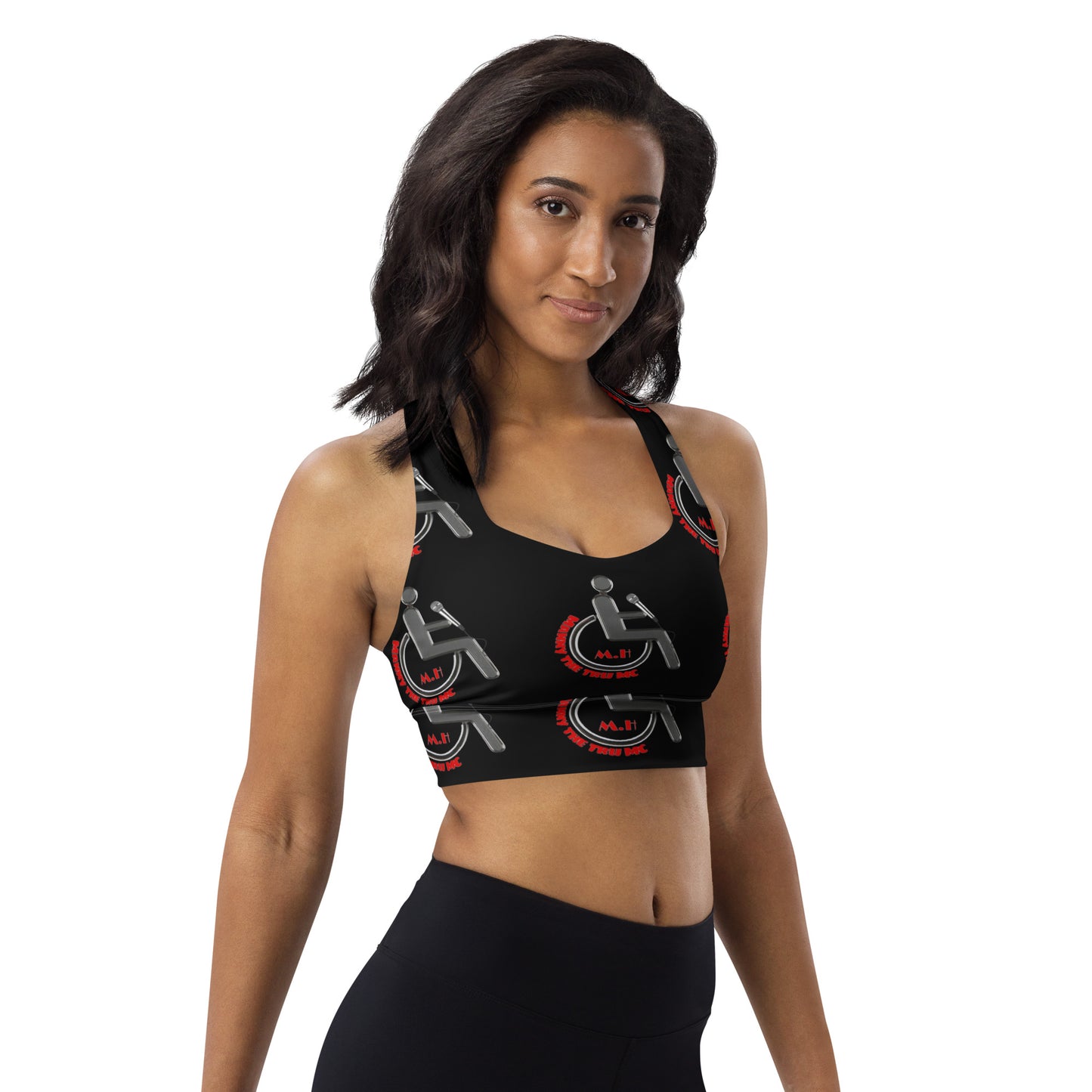 MANNY THE TRU MC Longline sports bra