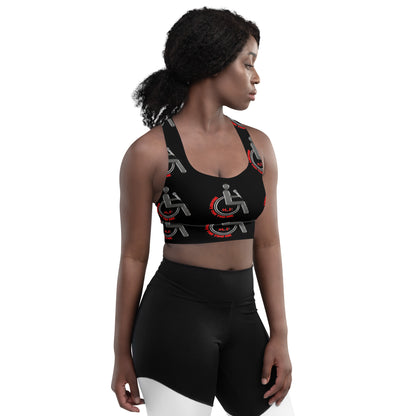 MANNY THE TRU MC Longline sports bra