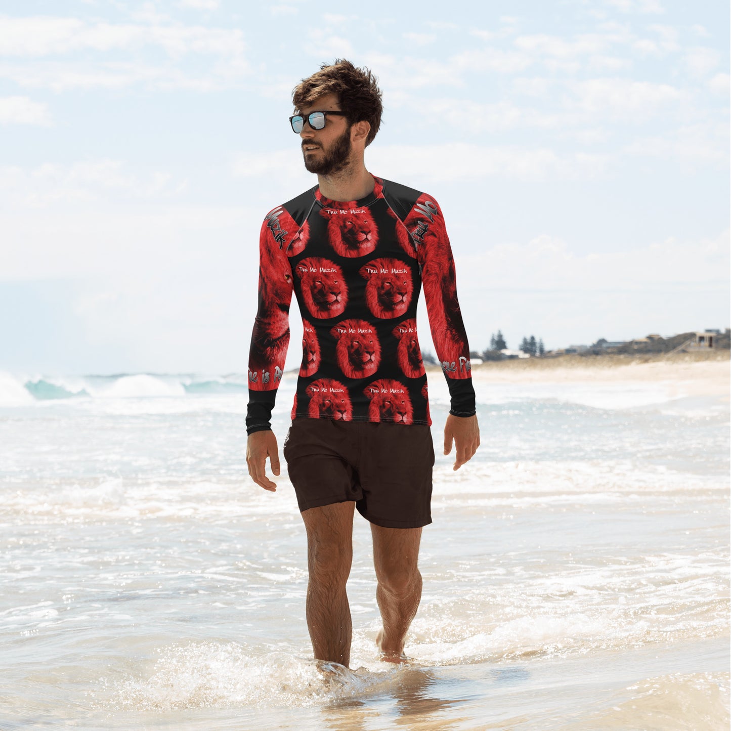 TRU MC MUZIK Men's Rash Guard
