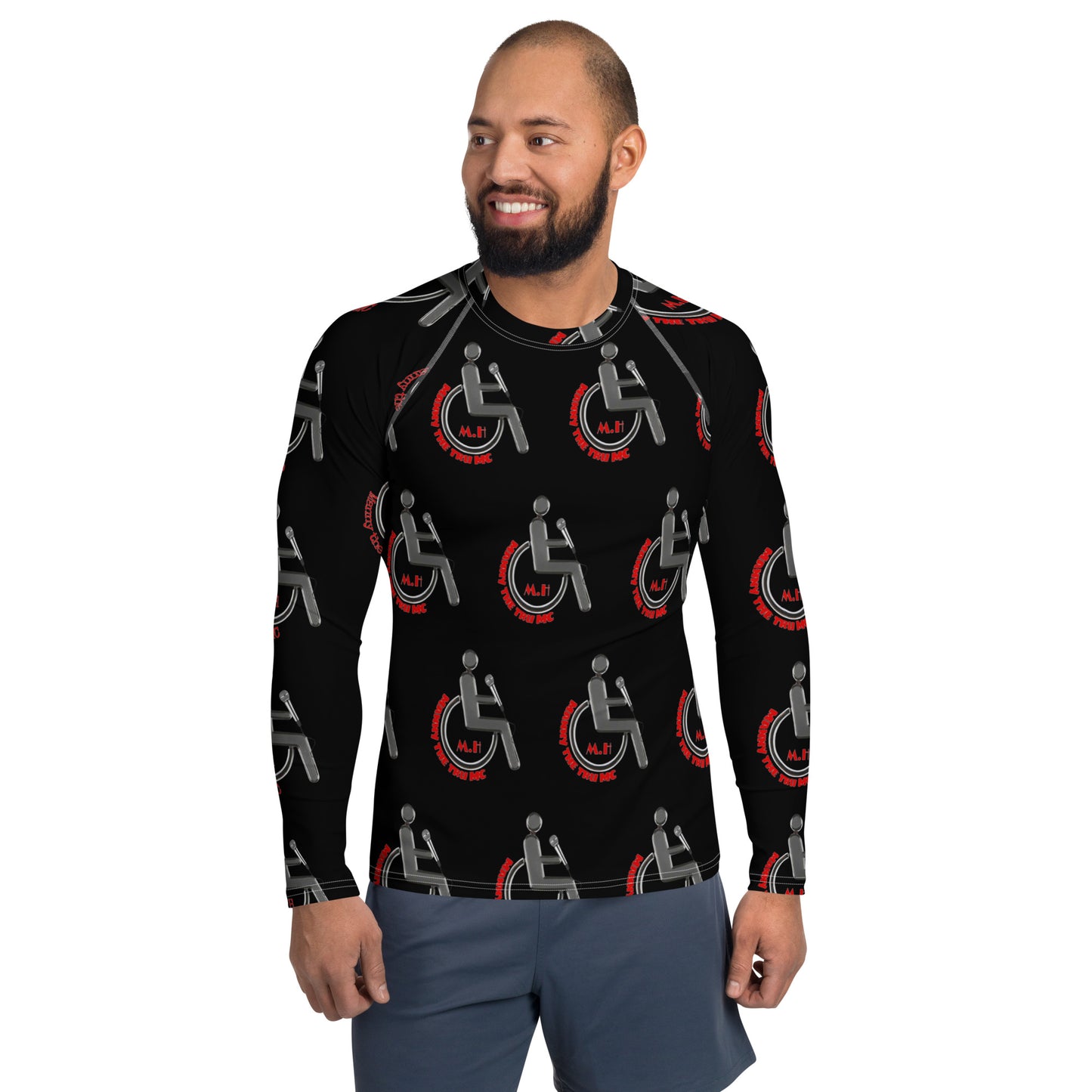 MANNY THE TRU MC Men's Rash Guard
