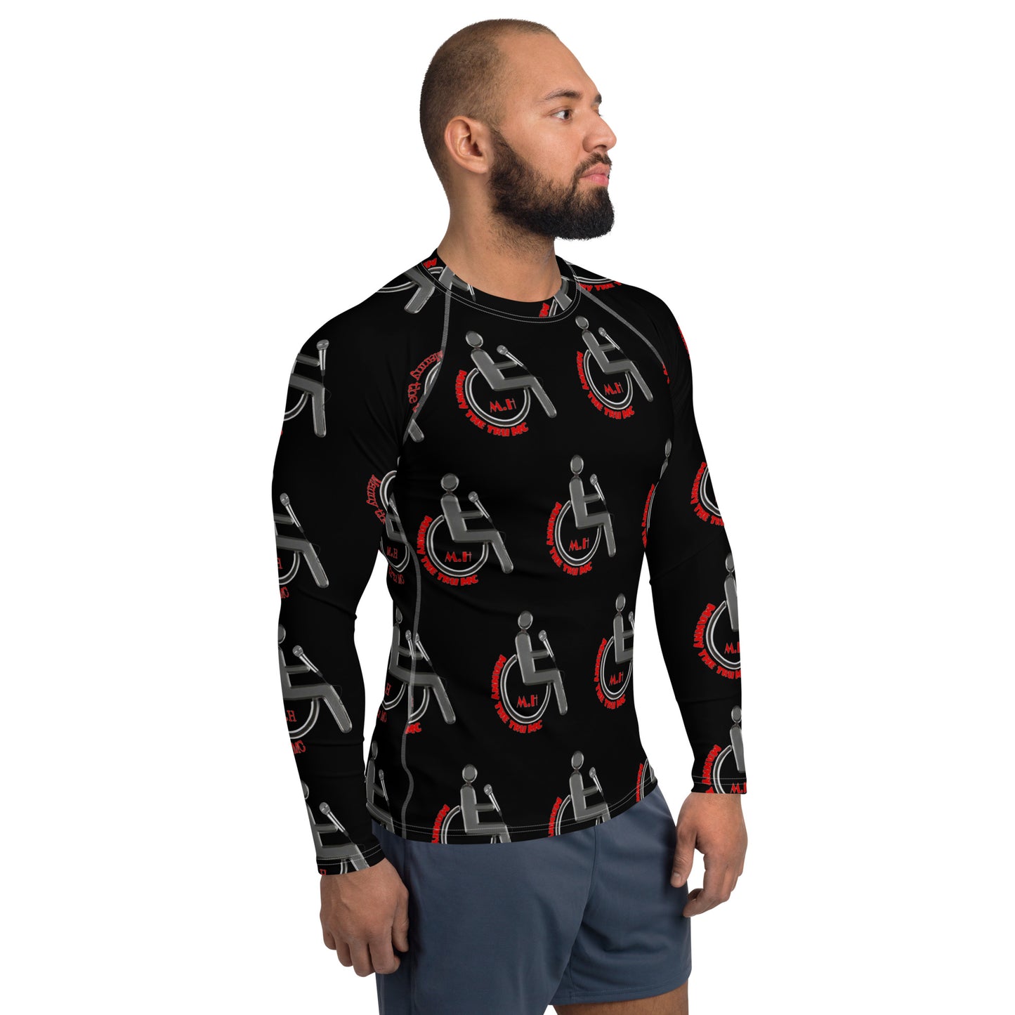 MANNY THE TRU MC Men's Rash Guard
