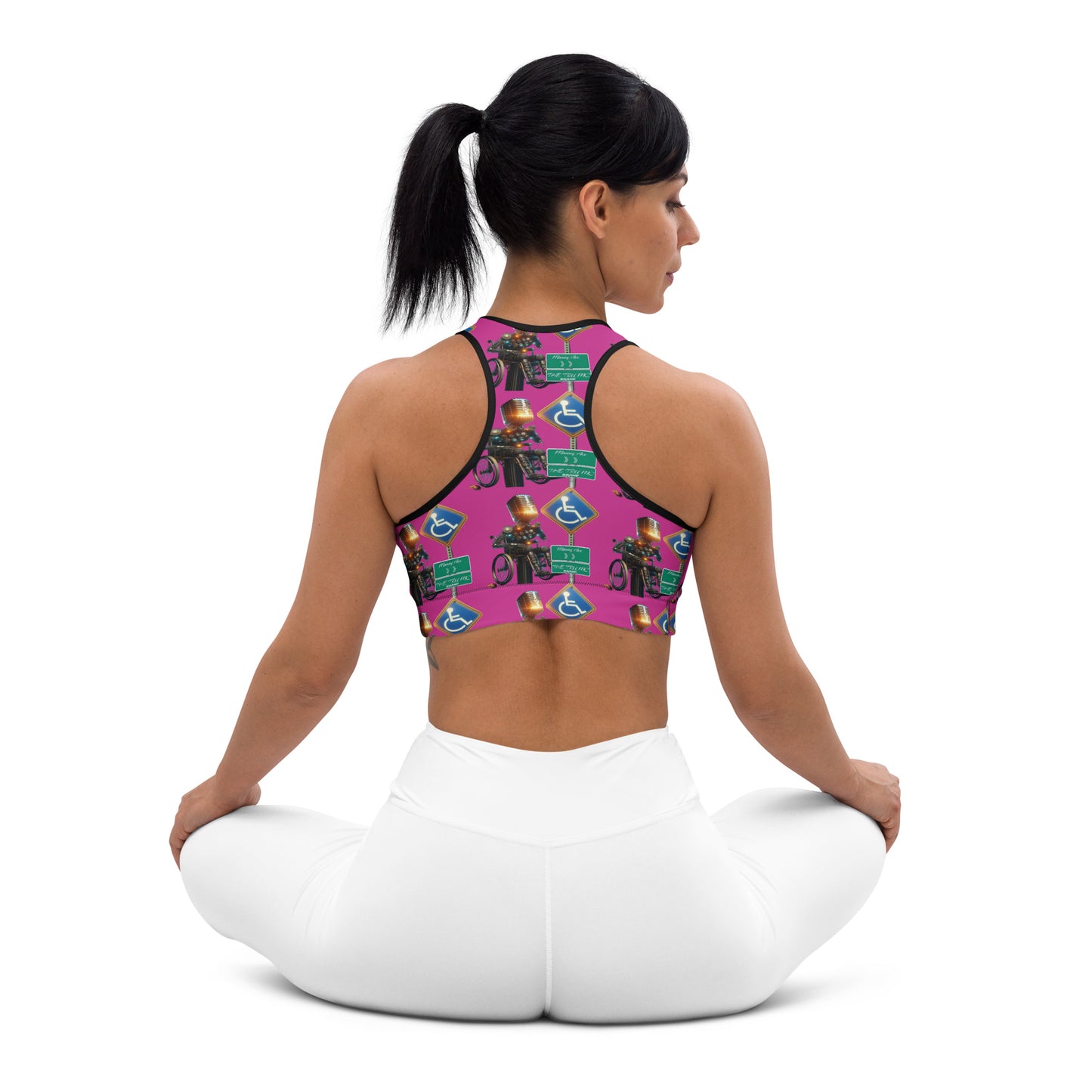 THE TRU MC BRAND Padded Sports Bra