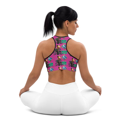 THE TRU MC BRAND Padded Sports Bra