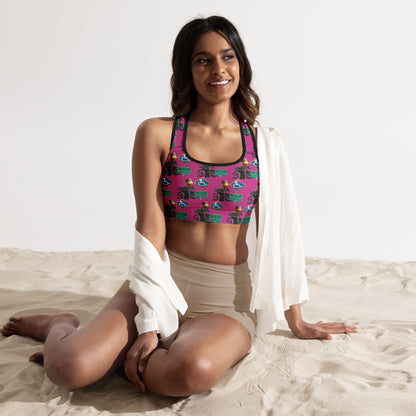 THE TRU MC BRAND Padded Sports Bra