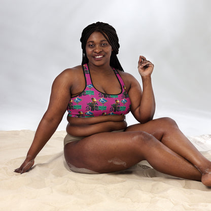 THE TRU MC BRAND Padded Sports Bra