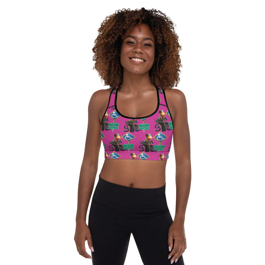 THE TRU MC BRAND Padded Sports Bra