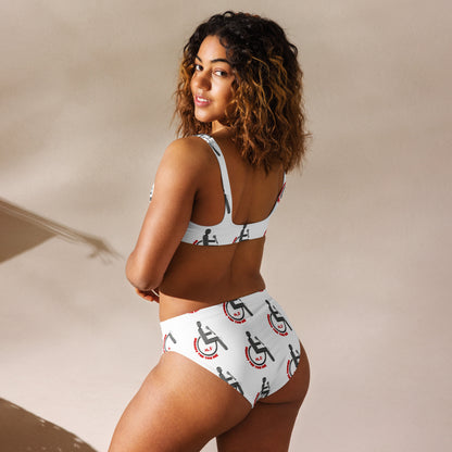 THE TRU MC SQUAD Recycled high-waisted bikini