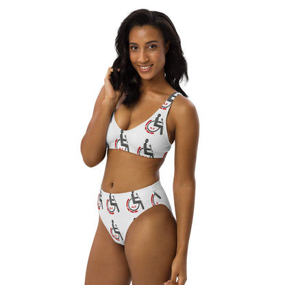 THE TRU MC SQUAD Recycled high-waisted bikini