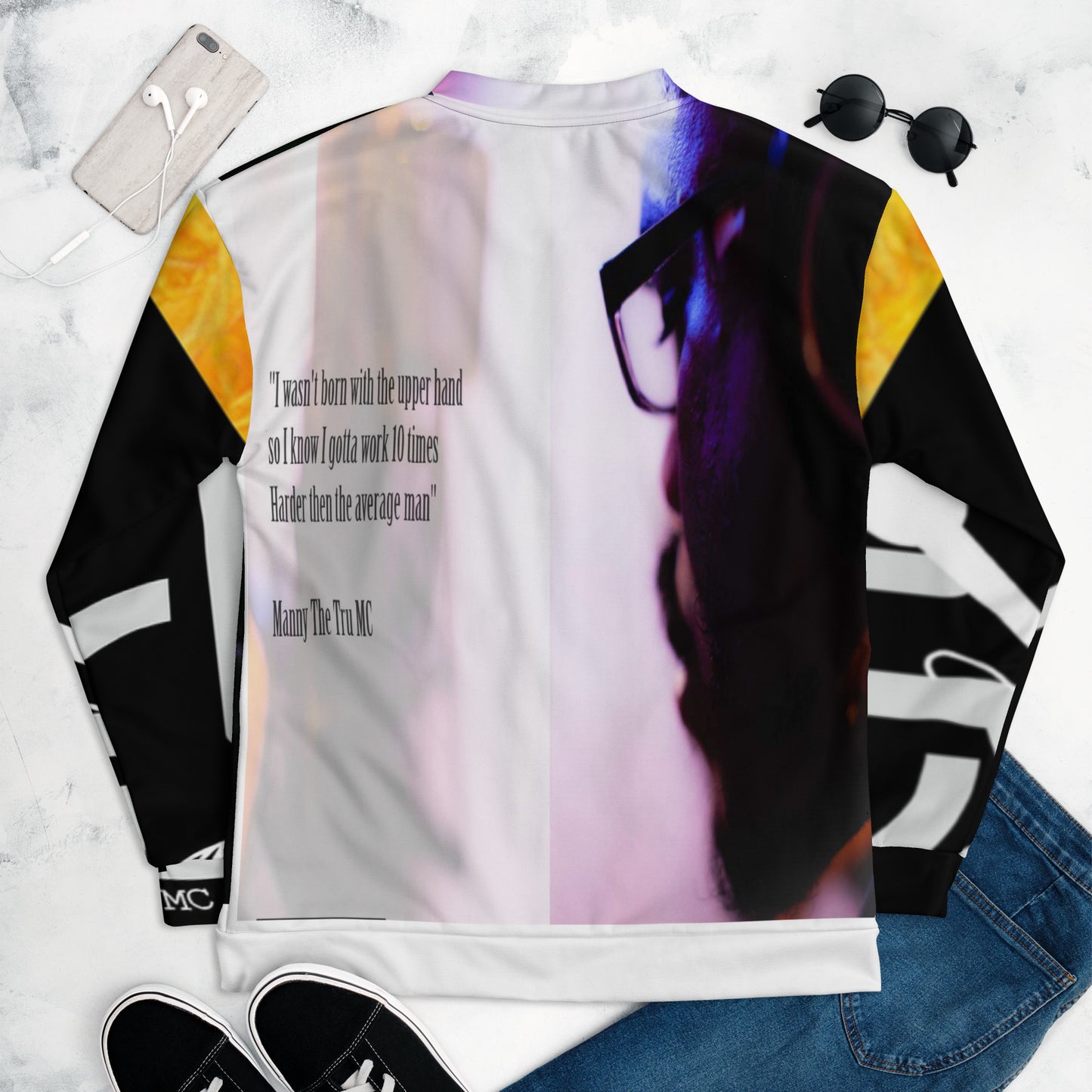 The Heart Of Determination Unisex Bomber Jacket