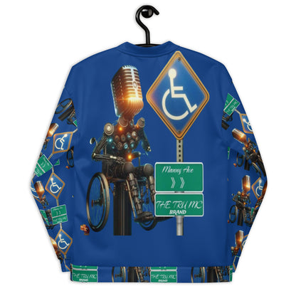 THE TRU MC BRAND Unisex Bomber Jacket