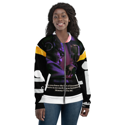 The Heart Of Determination Unisex Bomber Jacket