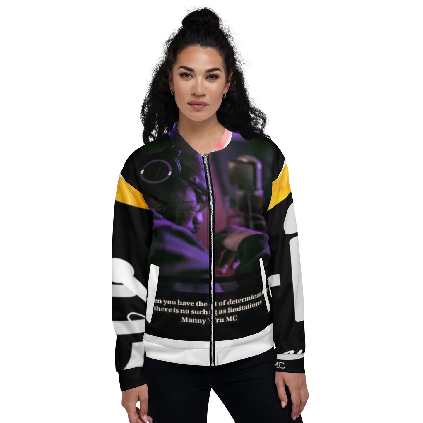 The Heart Of Determination Unisex Bomber Jacket