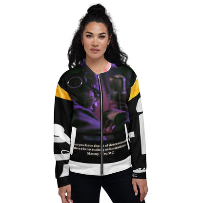 The Heart Of Determination Unisex Bomber Jacket