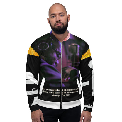 The Heart Of Determination Unisex Bomber Jacket
