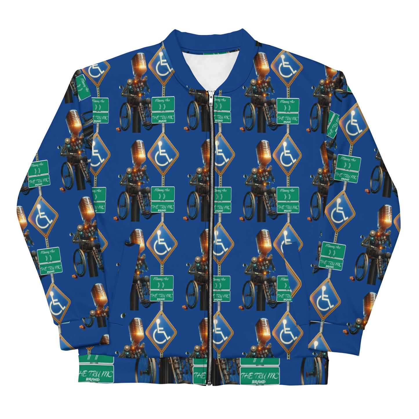 THE TRU MC BRAND Unisex Bomber Jacket