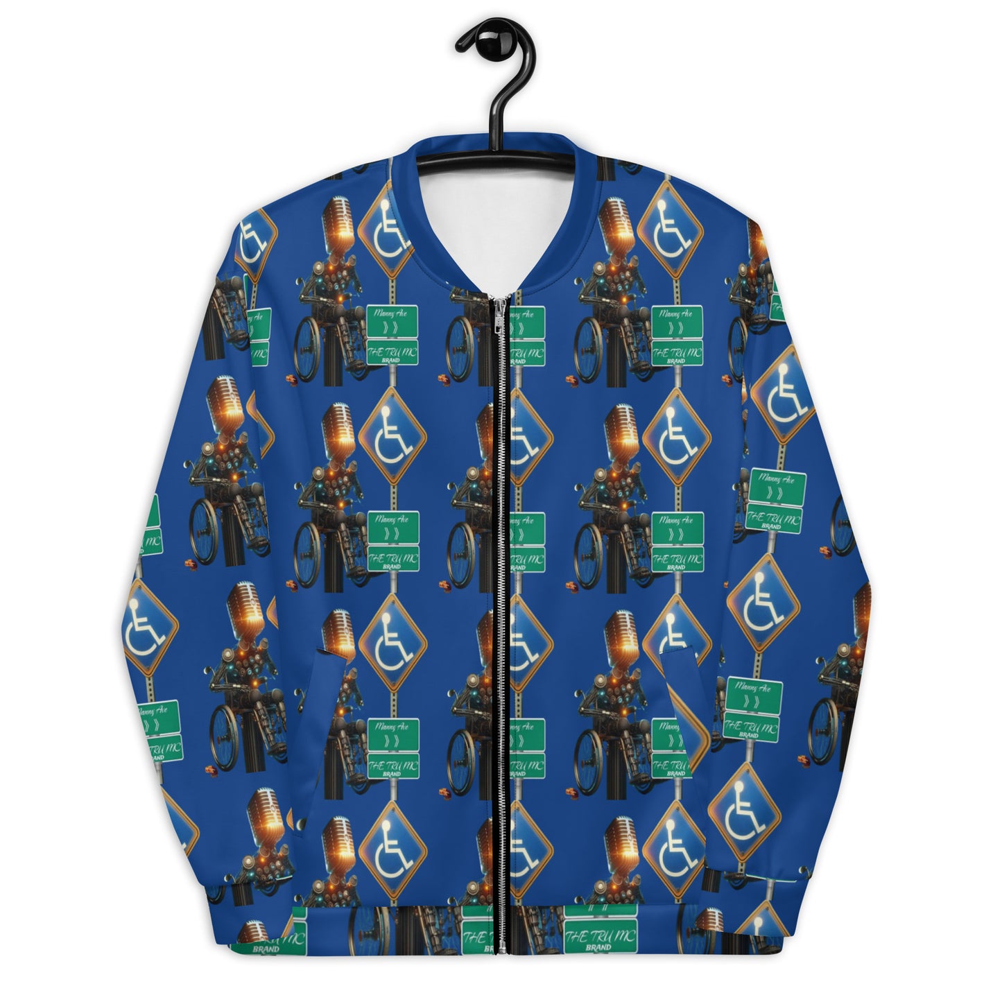 THE TRU MC BRAND Unisex Bomber Jacket