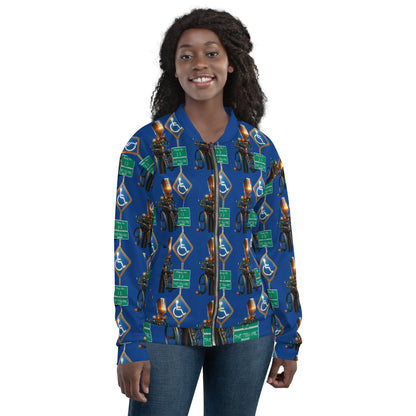 THE TRU MC BRAND Unisex Bomber Jacket