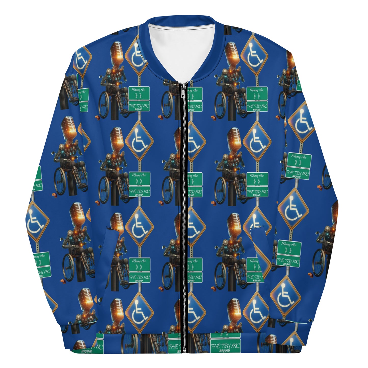 THE TRU MC BRAND Unisex Bomber Jacket