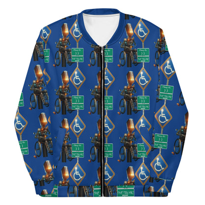 THE TRU MC BRAND Unisex Bomber Jacket