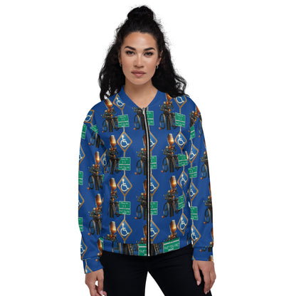 THE TRU MC BRAND Unisex Bomber Jacket