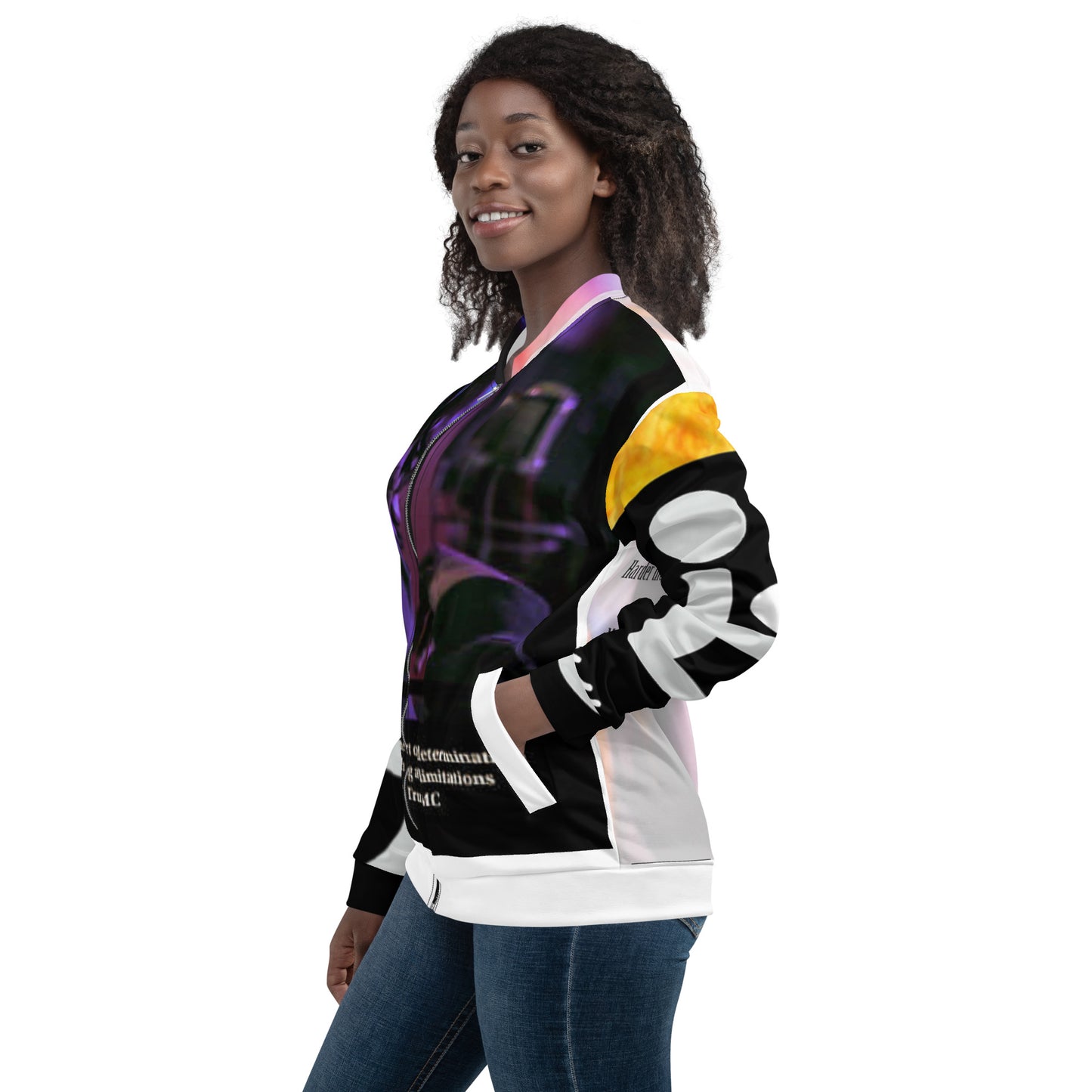 The Heart Of Determination Unisex Bomber Jacket