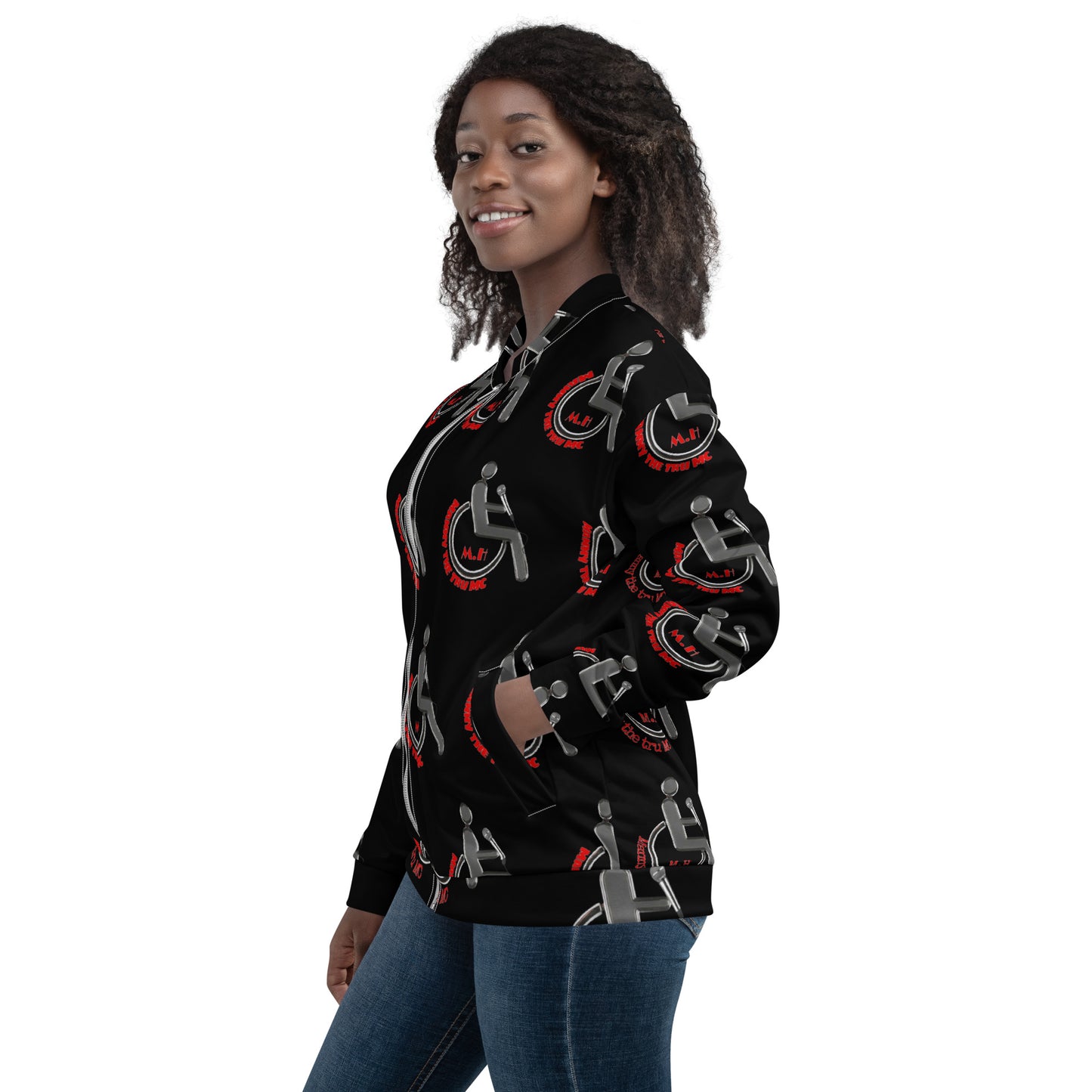 THE TRU MC SQUAD Unisex Bomber Jacket