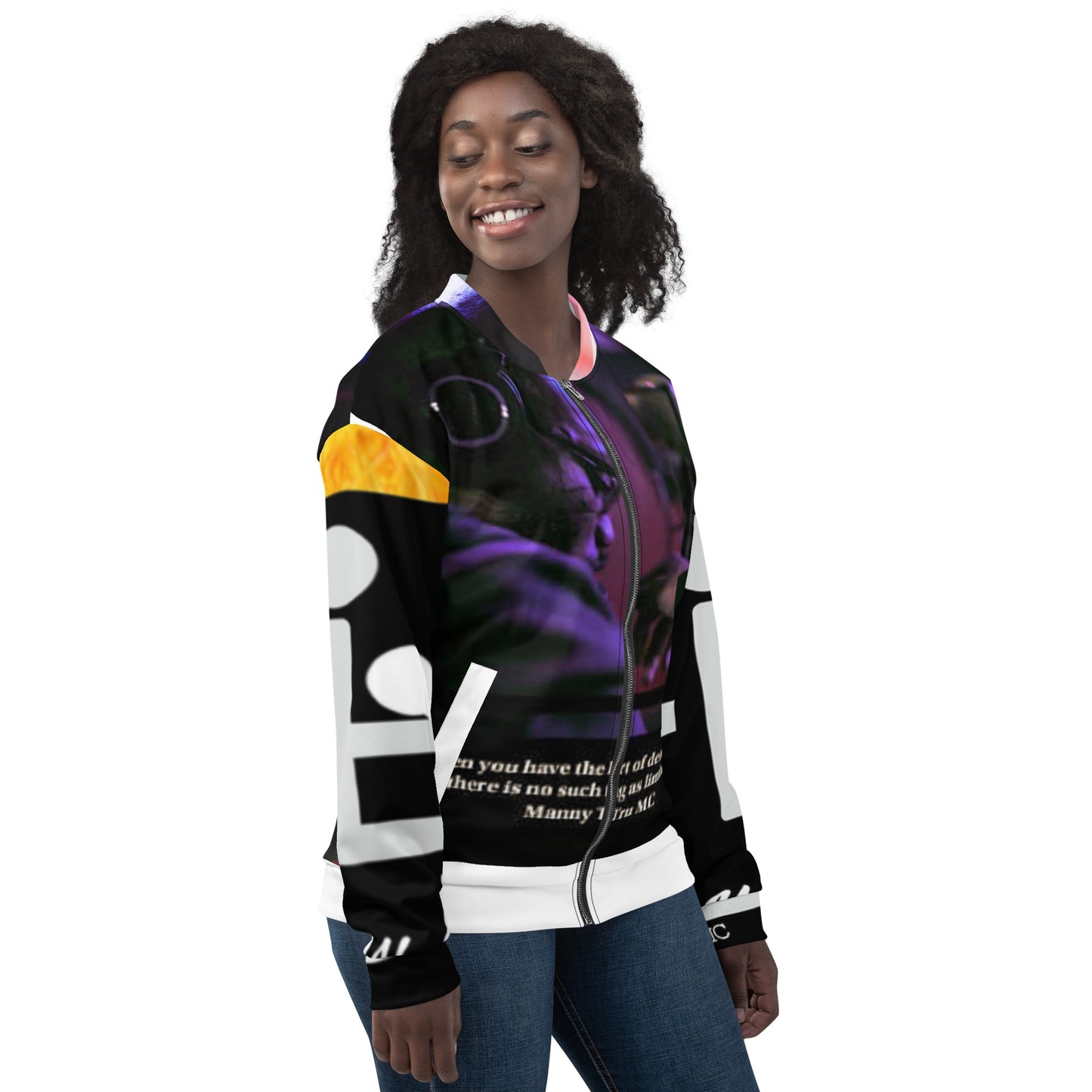 The Heart Of Determination Unisex Bomber Jacket