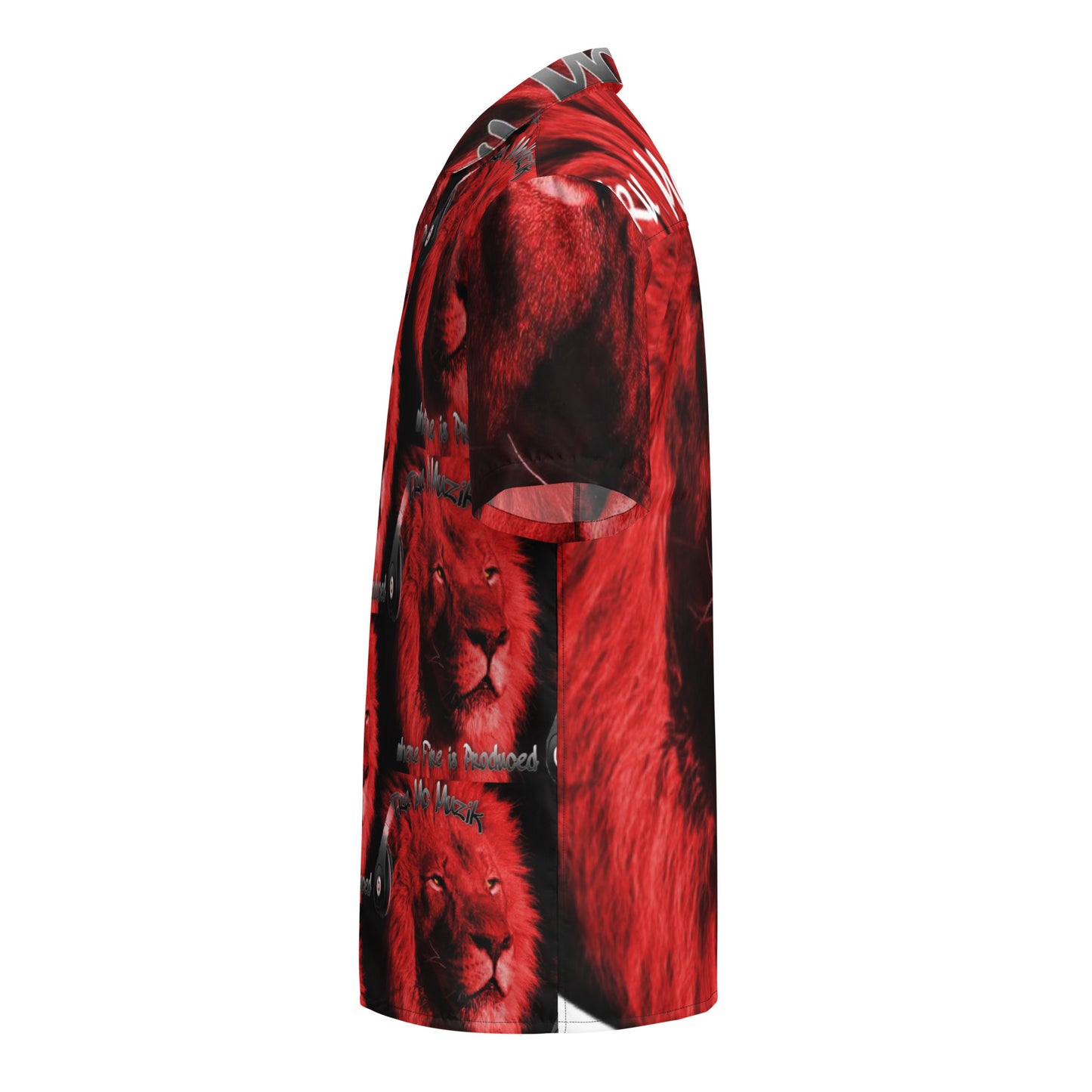 TRU MC MUZIK Unisex button shirt
