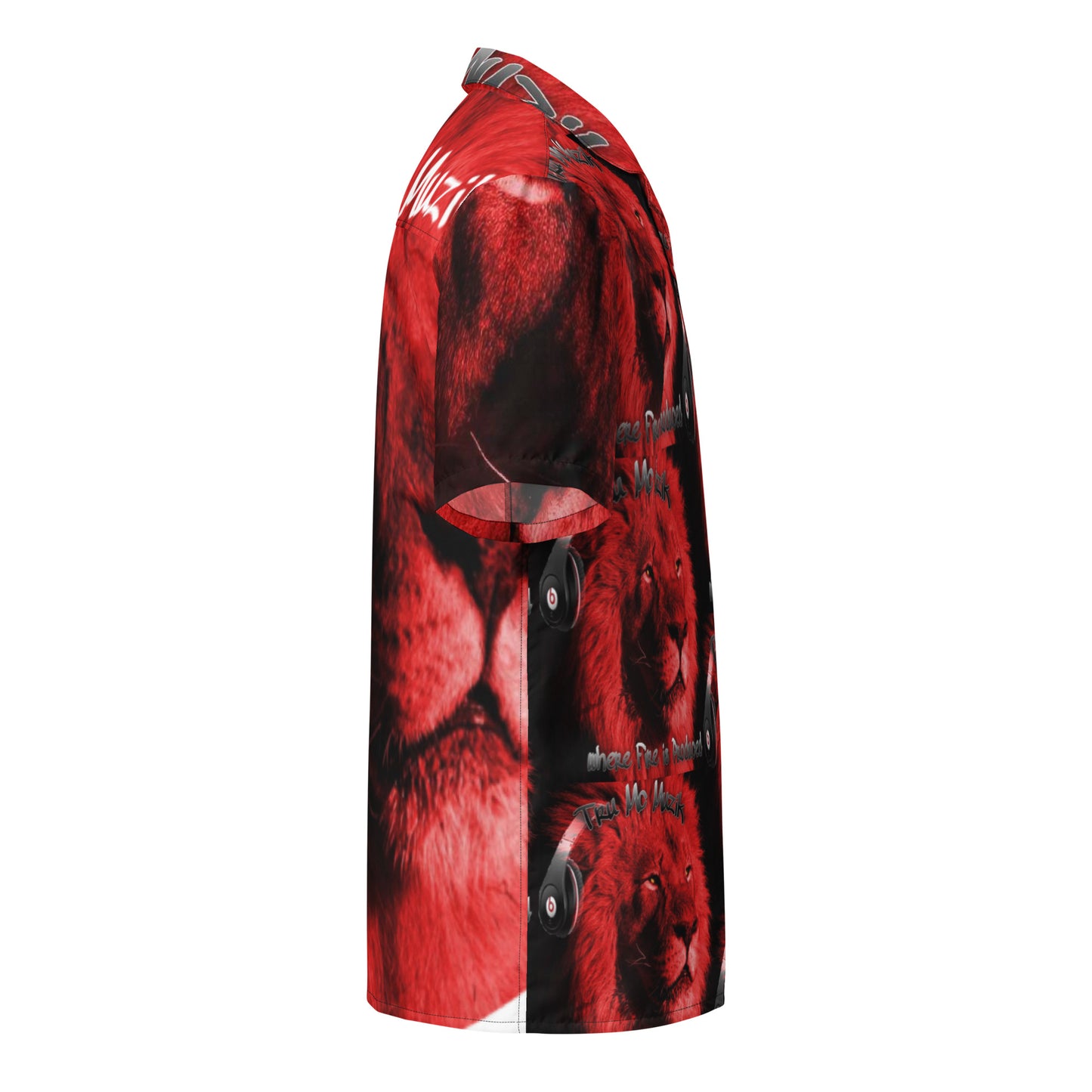 TRU MC MUZIK Unisex button shirt