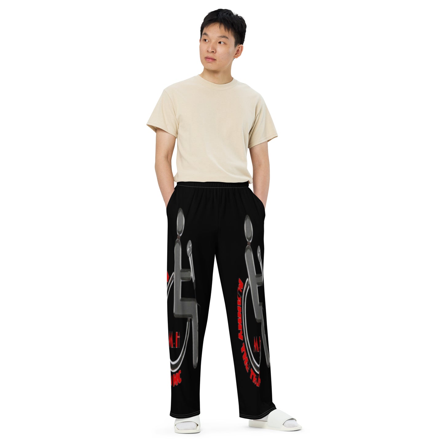 MANNY THE TRU MC All-over print unisex wide-leg pants