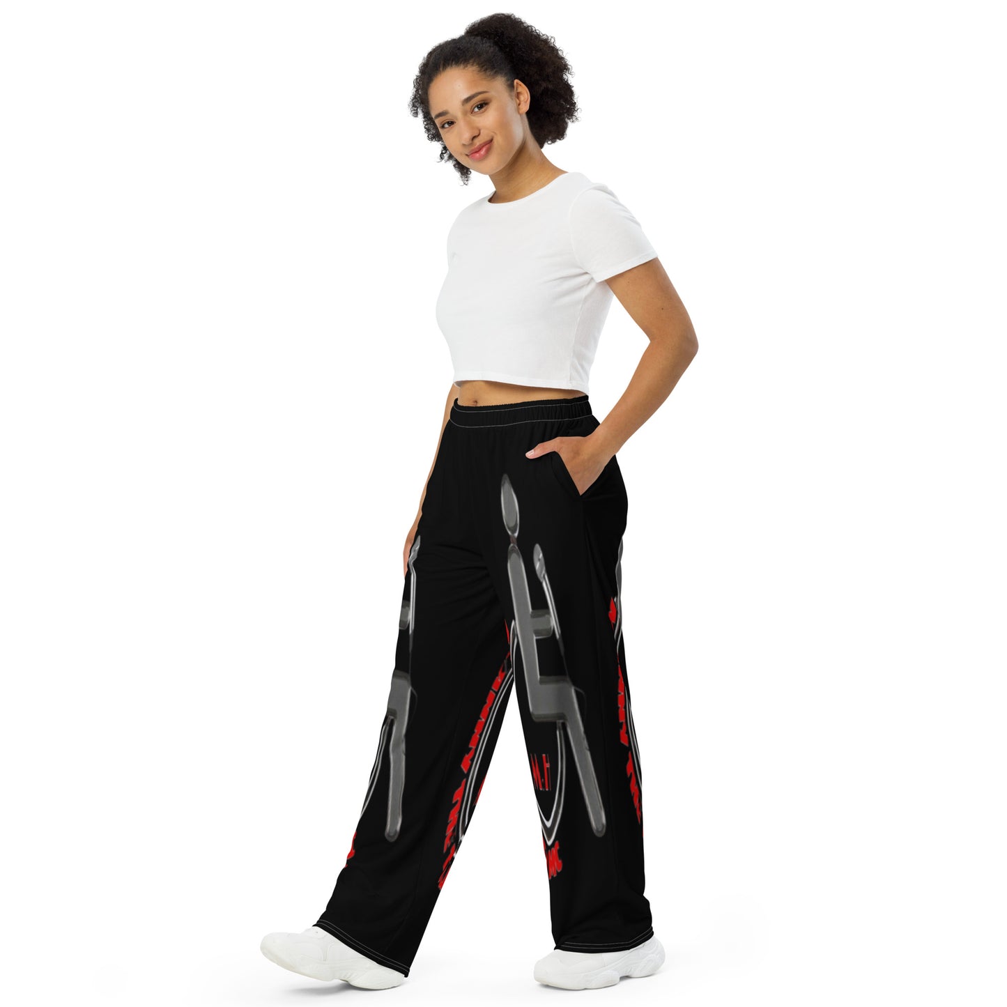 MANNY THE TRU MC All-over print unisex wide-leg pants