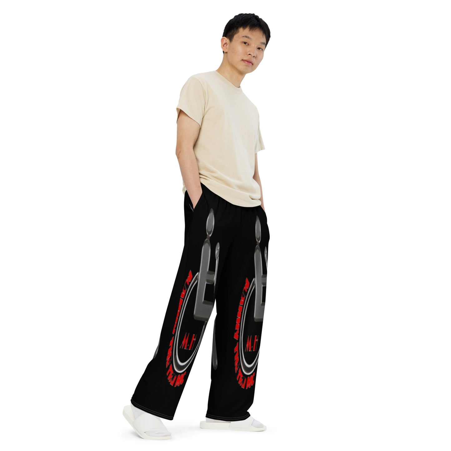 MANNY THE TRU MC All-over print unisex wide-leg pants