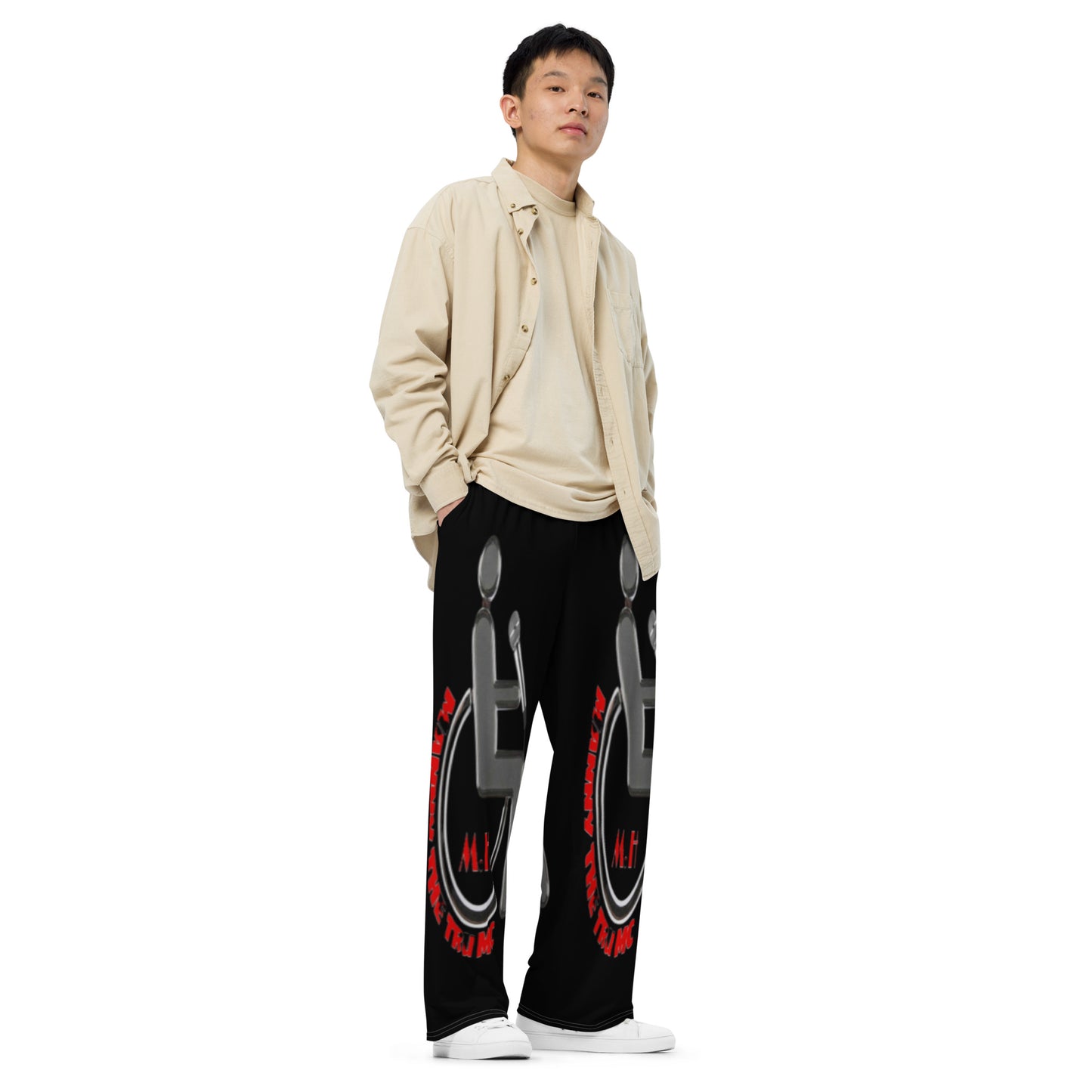 MANNY THE TRU MC All-over print unisex wide-leg pants