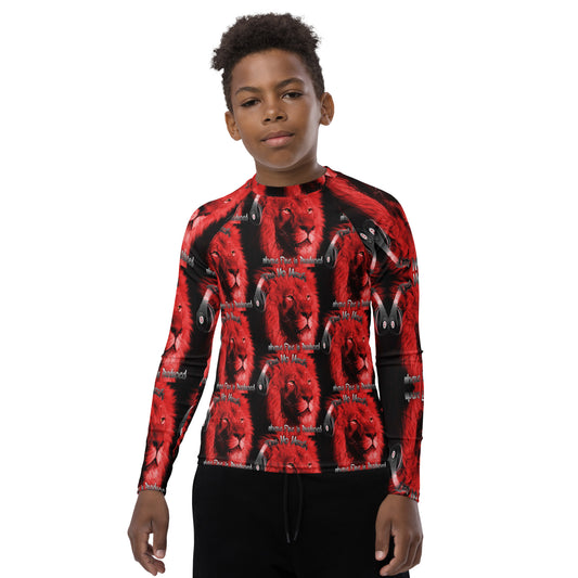 TRU MC MUZIK Youth Rash Guard