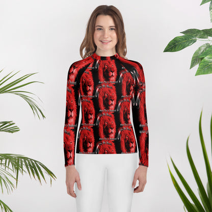 TRU MC MUZIK Youth Rash Guard