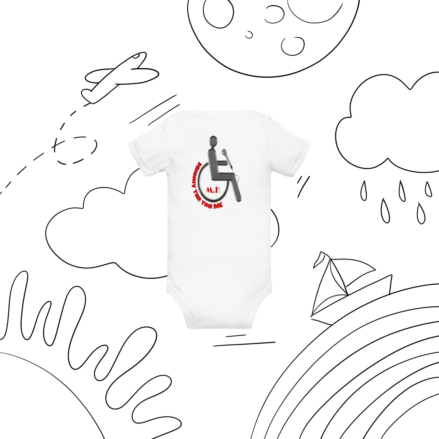 Don't waste time make time Baby short sleeve one piece