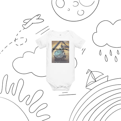 Don't waste time make time Baby short sleeve one piece