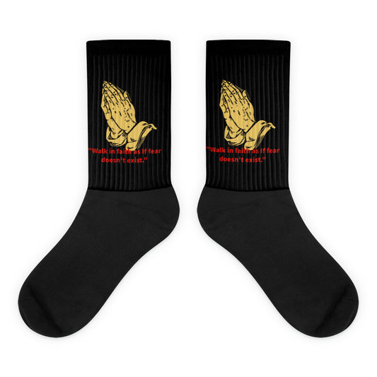 walk in faith Socks