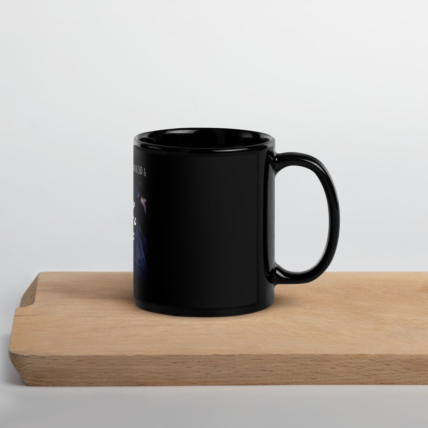 Blood, Sweat & Tears Black Glossy Mug