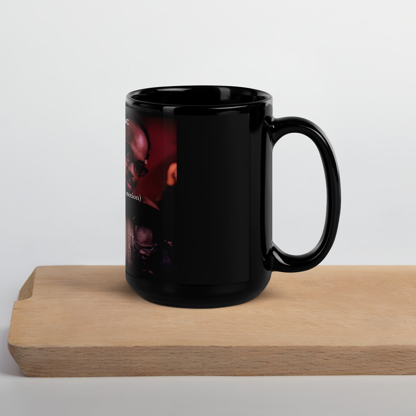 Music is my ID  Black Glossy Mug