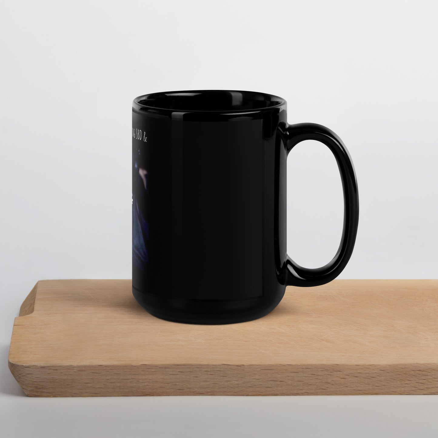 Blood, Sweat & Tears Black Glossy Mug