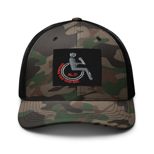 MANNY THE TRU MC Camouflage trucker hat